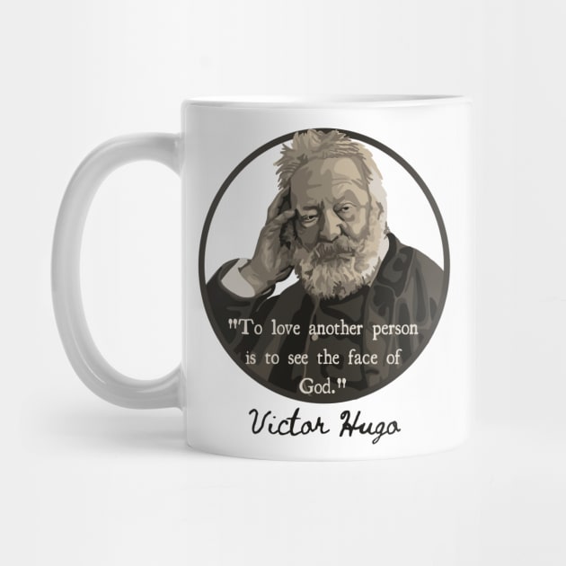 Victor Hugo Portrait and Quote by Slightly Unhinged